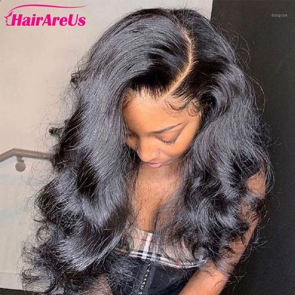 

30 inch remy peruvian human hair lace front wigs body wave pre plucked for women natural hairline1, Black;brown