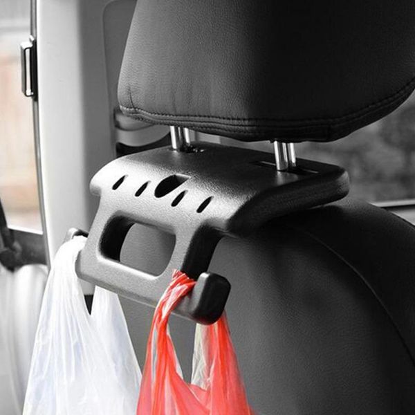 

car organizer 1pc universal multi-function rear seat safety handle storage hook back armrest for groceries bag handbag