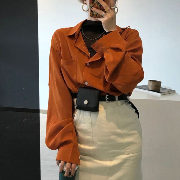 

blouses spring summer autumn selling women's fashion casual ladies work shirts rlj1 ljrn, White
