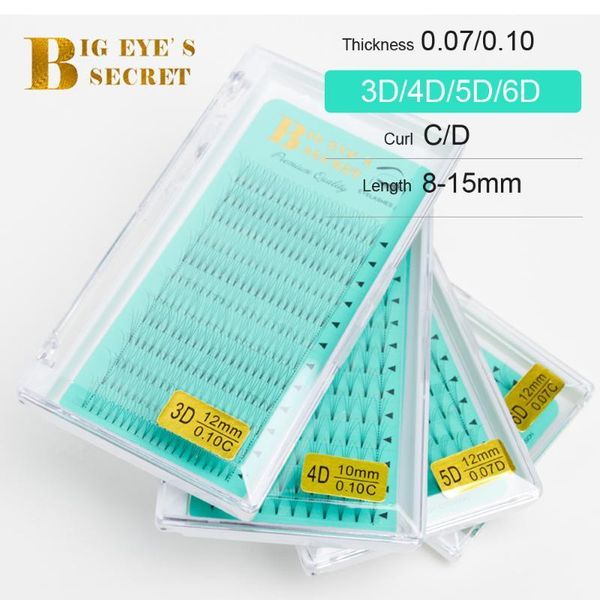

big eye's secret lashes premade volume lash fans individual wholesale eyelashes extension1