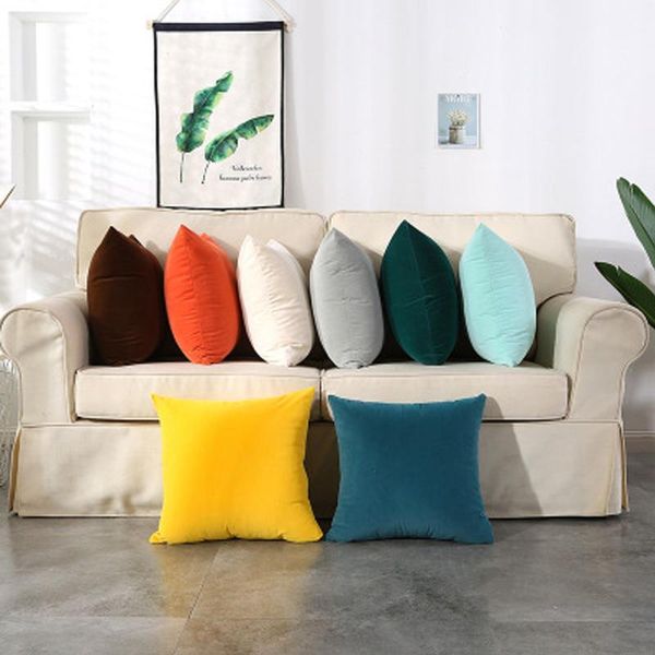 

cushion cover rectangle pillow case for living room sofa backrest throw pillowcase home decoration velvet dakimakura decor cushion/decorativ