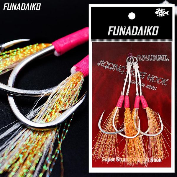 

strongest pike hook double jig slow jigging hooks fishing assist fishhooks