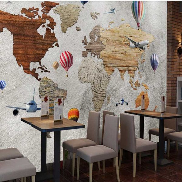 

wallpapers milofei manufacturers custom creative retro living room bedroom background wallpaper mural