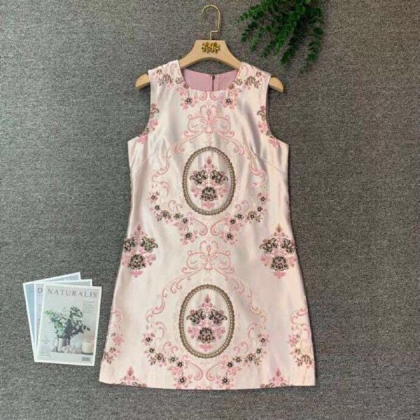

casual dresses sw04339 fashion women 2021 spring dress luxury european design party style, Black;gray