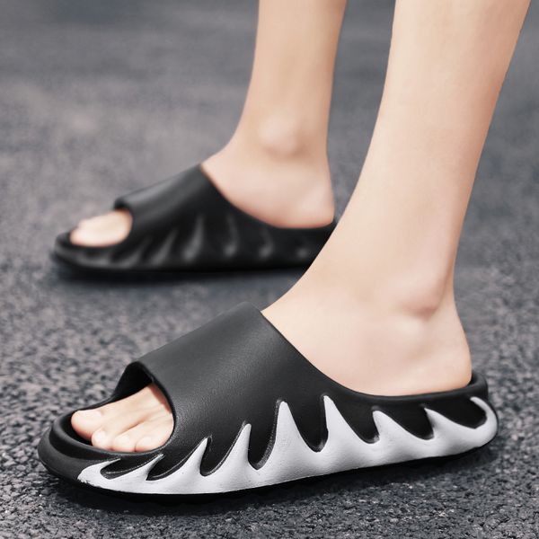 Top Quality Black Casual Pantofoles traspirante e leggero Lady Gentlemen Flip Flops Mens Womens Sandy Beach Shoes Shower Room Doccia Scruffs indoor