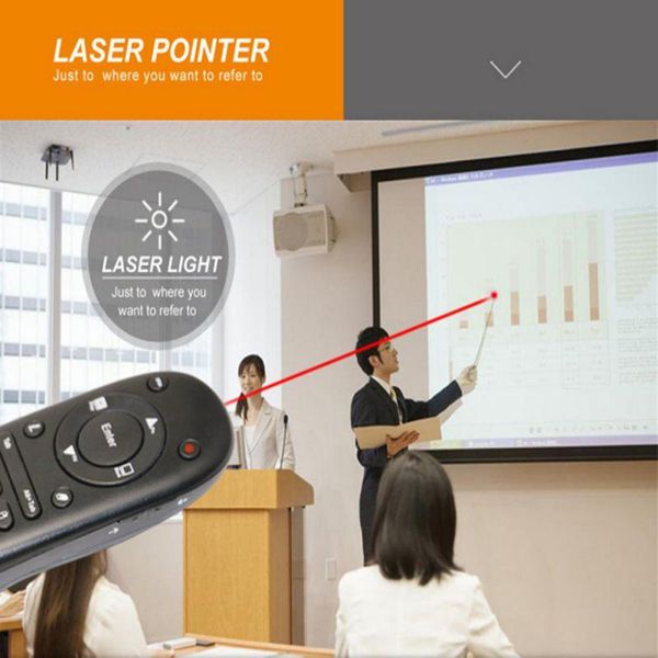 

remote controlers laserlight presenter pointer air mouse 2.4g rf wireless control pen for ppt multifunctional powerpoint