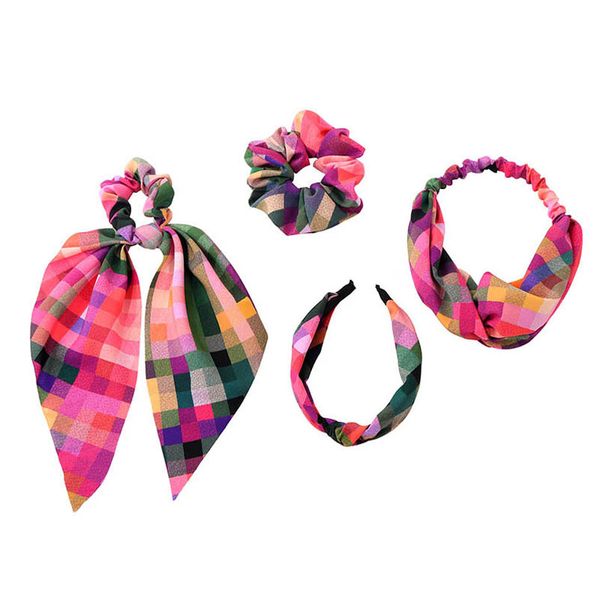 

girls hair accessories sticks bows headbands for childrens spring summer christmas hairband set b9101, Slivery;white