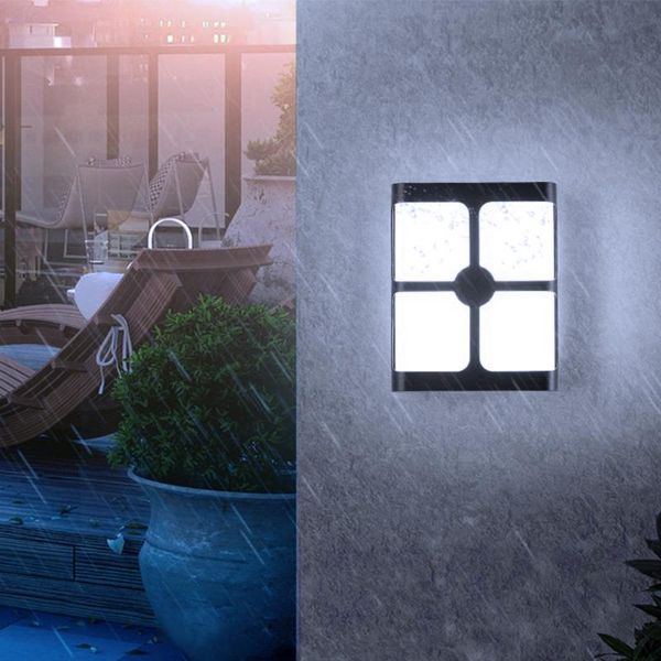 

led lamp outdoor bedroom aisle porch garden decor light applique murale interieur plastic aluminium lampada esterno wall lamps