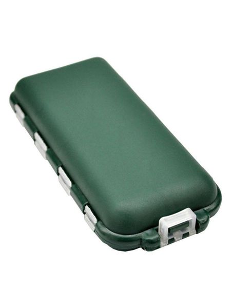 

fishing accessories 1pcs portable tool box 8-grid small storage bag bait hook