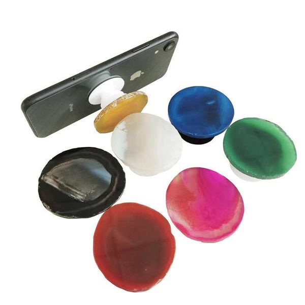

phone holder pine stone ring finger bracket base support mobile cell mounts & holders