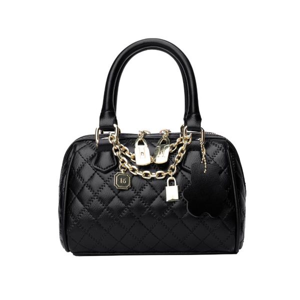 

evening bags pu leather women shoulder bag designer luxury handle handbags fashion black white purse messenger crossbody