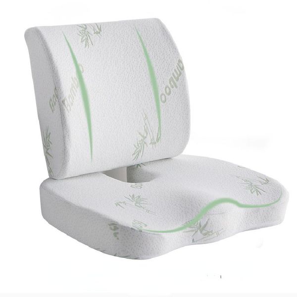 Almofada/travesseiro decorativo Fibra de fibra de fibra de fibra de fibra de fibra Bosque de almofada combinação de assento conjunto de escritório cadeira coccyx dorf relif