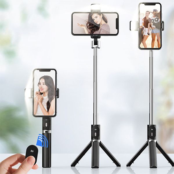 Selfie Stick Bluetooth-compatível Compatível Comprimento máximo 95 cm para Universal Android / IOS Universal