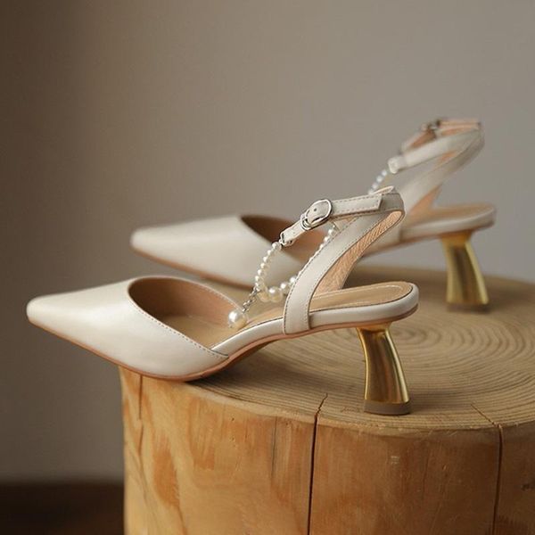 

dress shoes elegant women pumps pointed office pearl banquet ladies sandals buckle solid color prom stiletto, Black