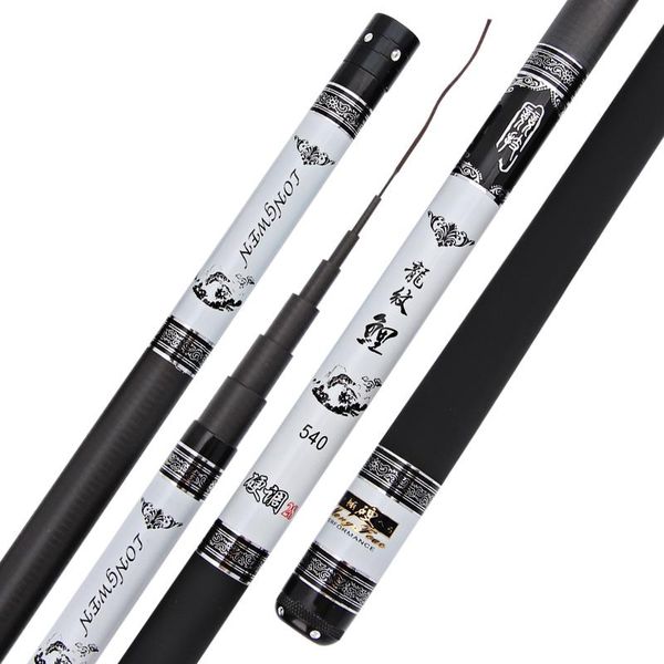 

extra long high carbon fiber power hand pole fishing rod 3.6m-10m freshwater feeder stick spare tip a243 boat rods