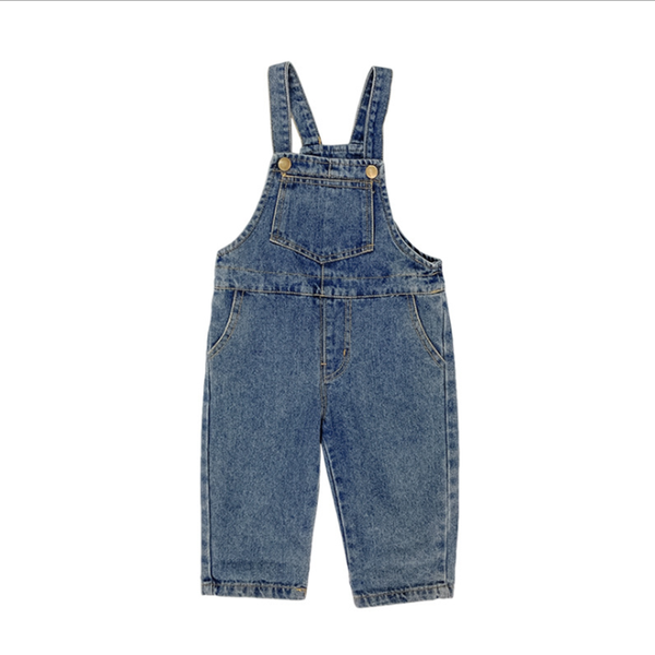 

spring kids pants denim trousers boys overall size 80-120 jumpsuits, Blue