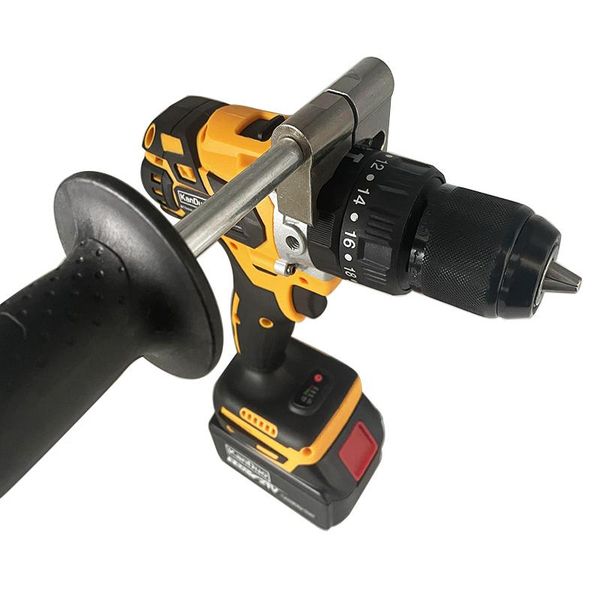 

professional electric screwdrivers kanduo 21v cordless brushless screwdriver ground drill, ice percussion drill 180n / m high power