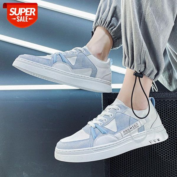 

summer men's shoes korean fashion casual students lightweight breathable sports trendy white #2y9a