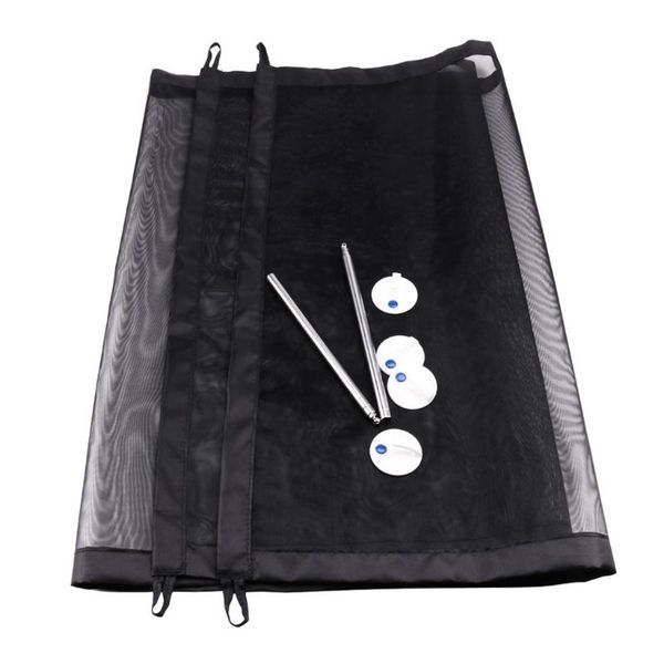 

kennels & pens portable folding mesh dog gate retractable guard extra wide indoor outdoor pet safety fence protection supplies