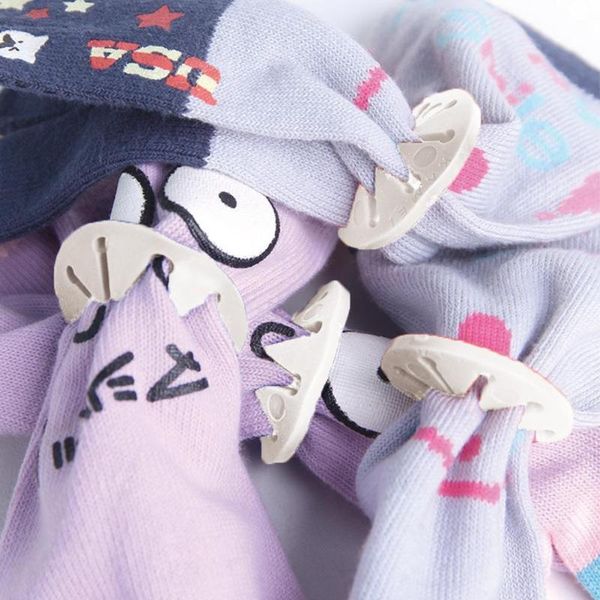 

clothing & wardrobe storage 7 pcs /set socks clip button sock holder rings colorful laundry locks sorters clips organizers d8i9
