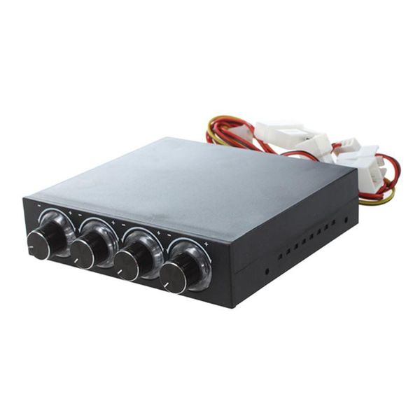 

channel 4 pin connector blue led pc fan controller fans & coolings
