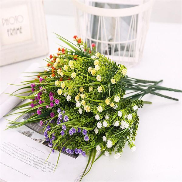 

decorative flowers & wreaths artificial flower plastic bouquet fake for party wedding decoration el garden home decor