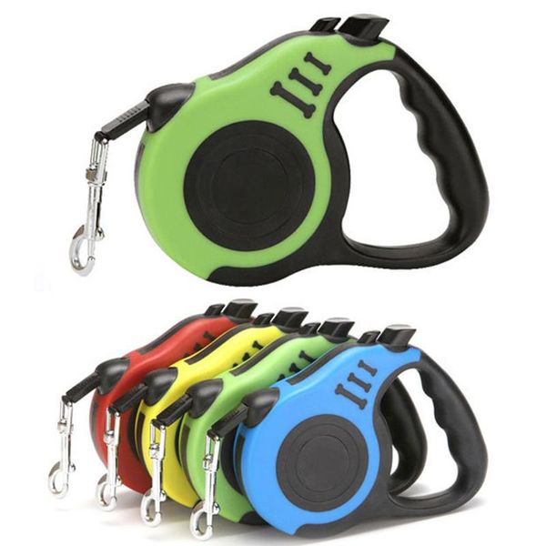 

dog collars & leashes pet leash adjustable automatic retractable traction for small and medium dogs cat daily training walking