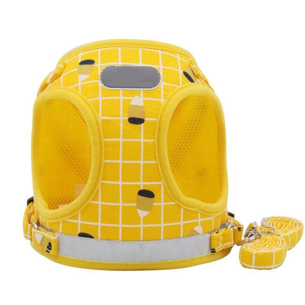 

dog collars & leashes soft and breathable belt waist adjustable vest walking supplies small, medium large dogs lattice collar pet accessorie