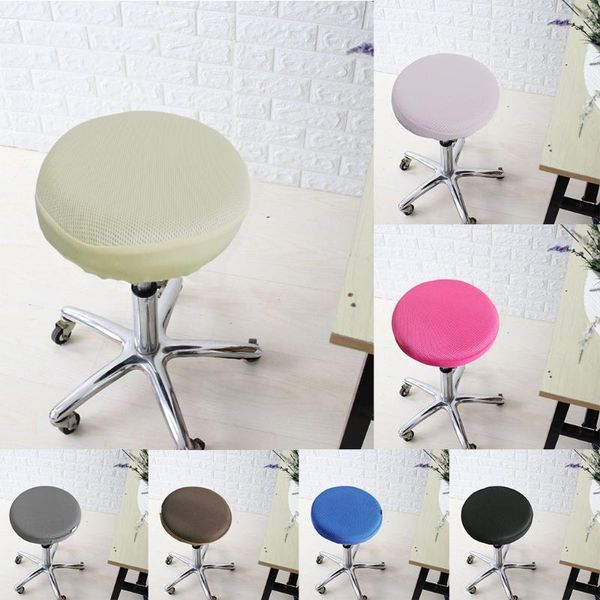 

12inch /13inch /14inch /16inch bar stool cover round chair seat sleeve elastic fabric covers