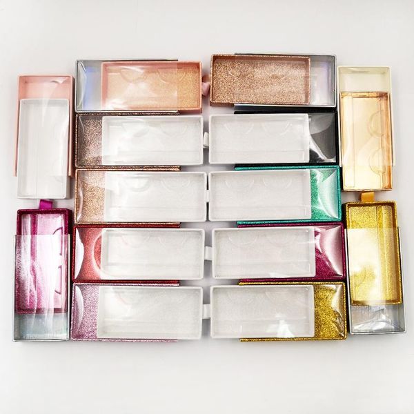 

iflovedekd 1 paireyelash packaging box 25mm lashes cases customize brand and print false eyelashes box1