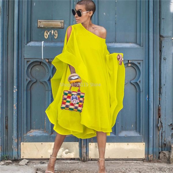 

autumn winter 2021 african lady clothes africa suits for women dresses casual loose robes africaine longo robe plus size dress ethnic clothi, Red