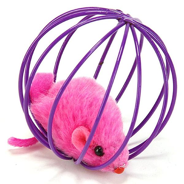 

cat toys playing false mouse safe lovely practical funny toy gifts accessory pet supplies rat cage ball