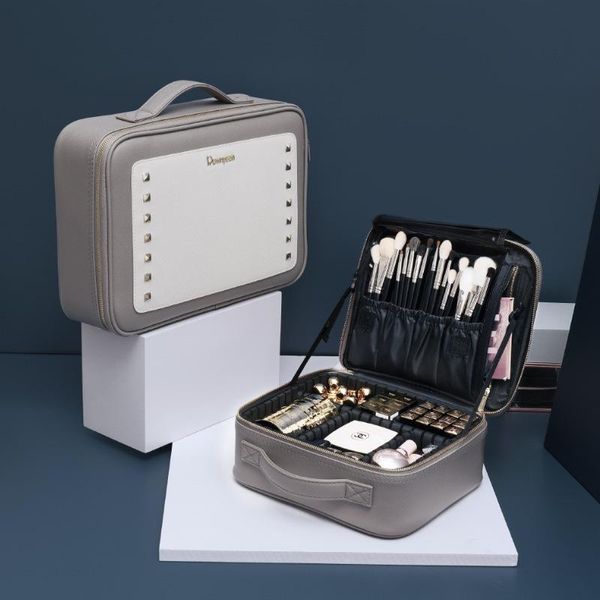 

makeup organizer box brush cosmetic containers large make up storage boxes & bins