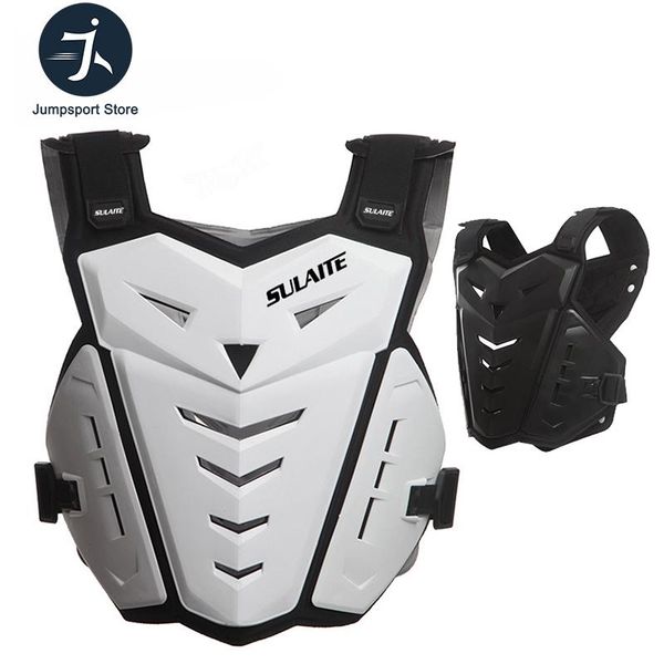 

motorcycle body back cycling jacket adults motocross moto vest chest protector off-road dirt bike protective gear support, Black;blue