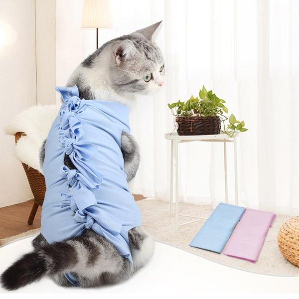 

cat costumes professional recovery suit for abdominal wounds or skin diseases, cats and dogs, after wear, home clothing