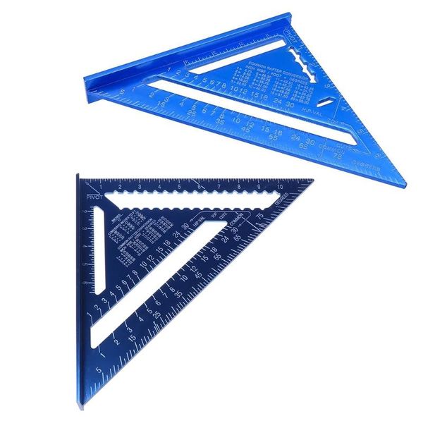 

professional hand tool sets 7/12 inch metric triangle angle ruler aluminum alloy measuring woodworking y5ja