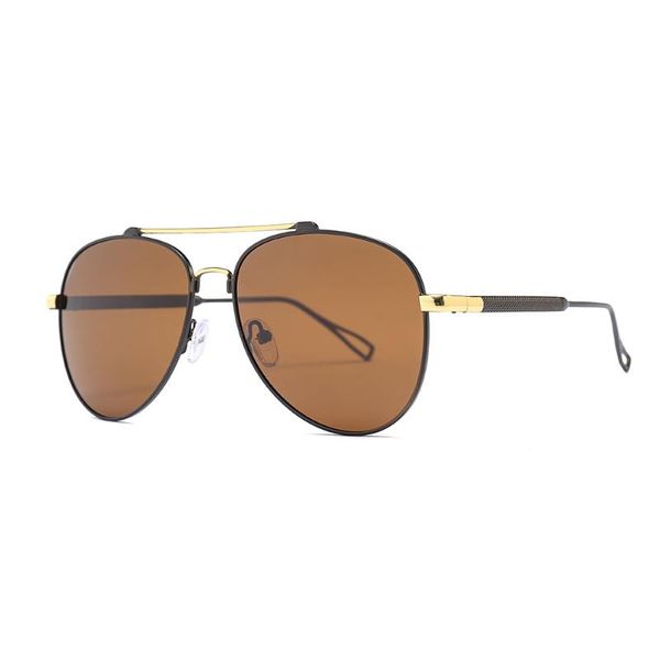 

sunglasses brand pilot style aluminum frame hd polarized uv400 mirror lens male sun glasses women for men, White;black