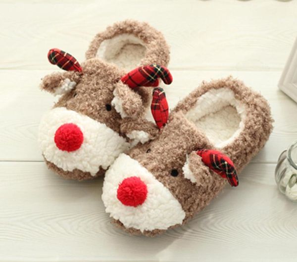 

slippers luxury women winter christmas plush handmade home drag bag heel shoes non-slip cotton confinement, Black