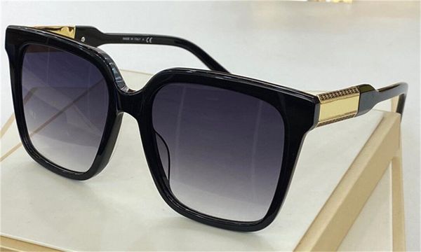 

new fashion design sunglasses 4443 square plate frame popular avant-garde style trendy outdoor uv400 protective glasses, White;black