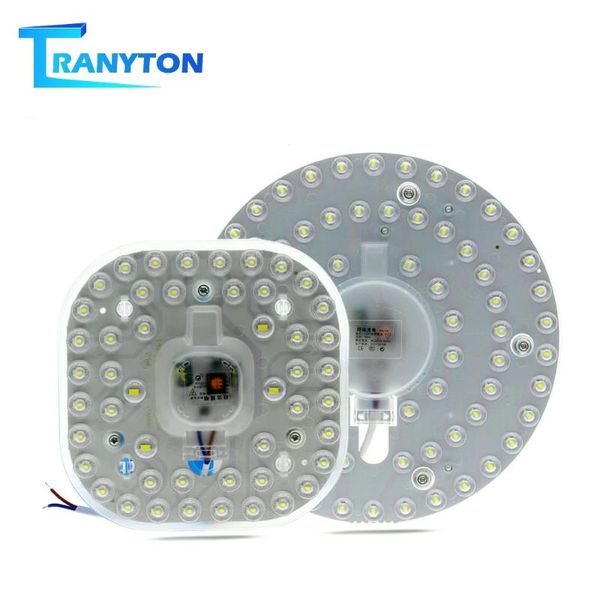 Panel Downlight AC220V 12 W 18 W 24 W 36 W 2835 SMD Yüksek Parlaklık LED Modülü Aydınlatma Kaynağı Tavan Lambaları Için Kapalı Downlights