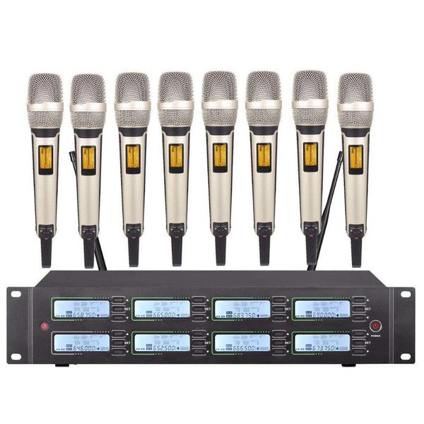 

professional uhf wireless microphone system 9000 hand-held for church school outdoor activity microphones