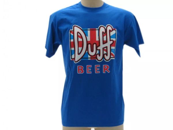 

t shirt simpson duff english flag mesh shirt original man boy, White;black