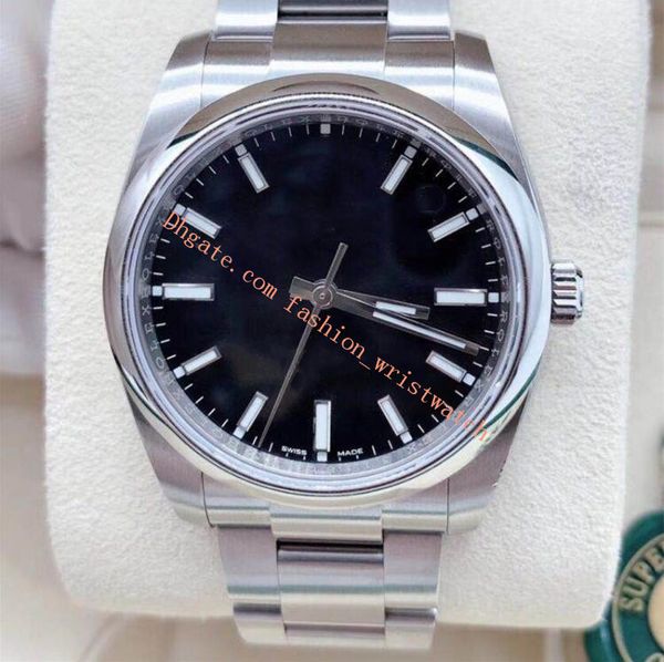 

mechanical watches 114200 114300 39mm bp factory sapphire asia 2813 automatic 316l steel bracelet mens wristwatches, Slivery;brown