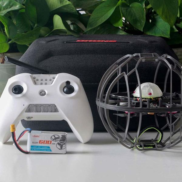 

drones ldarc flyball fb156 87.5mm wheelbase f4 aio 25a esc 3s soccer fpv racing drone rtf w/ diameter 156mm tiny x6 transmitter mode 2