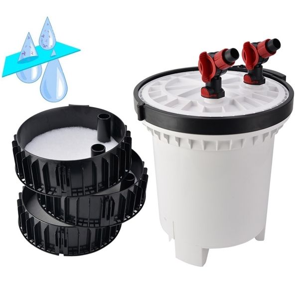 

40w sunsun hw-5000 aquarium canister filter with 9w uv lamp for fish tank 4-stage external filter variable flow rate lcd display y200922