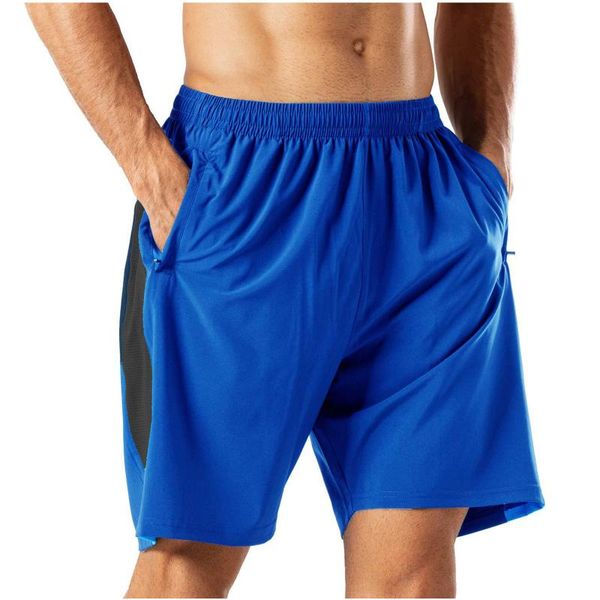 

men's shorts man summer 2021 spring male casual knitted teenage boy patchwork pocket fitness sport pants trousers plus size, White;black