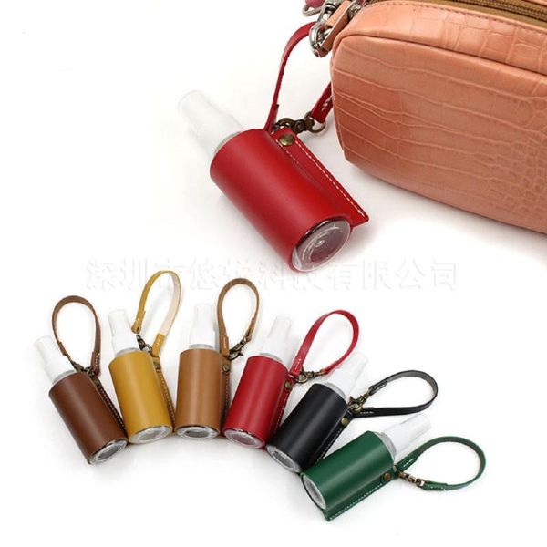 

storage bottles & jars portable travel refillable bottle hand-washing spray keychain 60ml cosmetic container