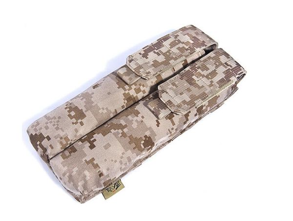 

stuff sacks flyye molle waterproof nylon double p90/ump magazine pouch military camping cordura fy-ph-m022