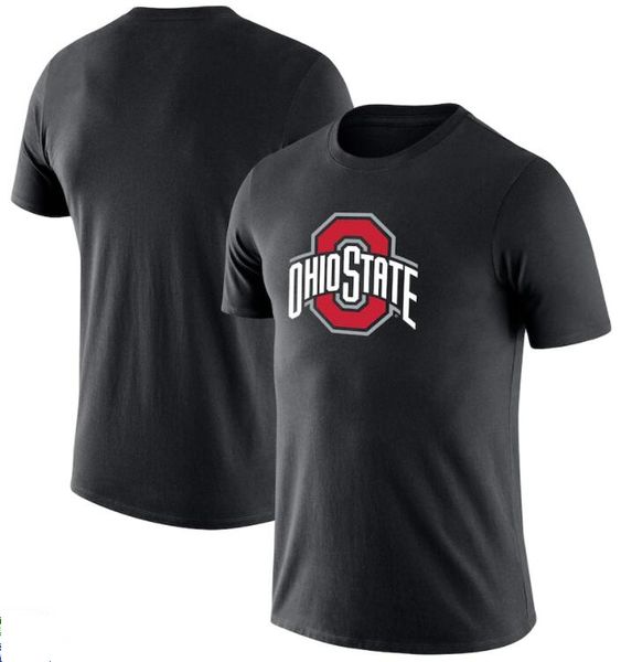 

ohio state buckeyes t-shirt cotton cloth round collar,loose,breathable printing mens tees blue, Gray;blue