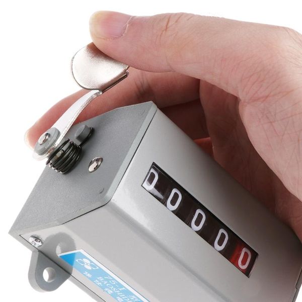 

counters l21a 75-i mechanical resettable 5 digits display rotary revolution counter 350 r/min